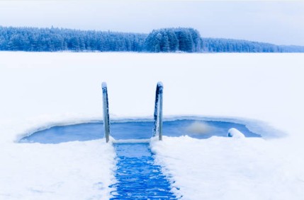 Waltikka Rockabilly Weekender Hole-in-Ice Swimming